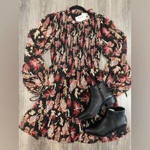 051 BiBi Floral Mini Dress - Any Occasion - Timeless & Comfort - Various Sizes